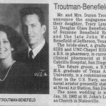 Doug Benefield First Marriage