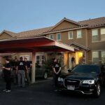 Forensic agents are seen at the apartment complex where Tyler Robinson lives