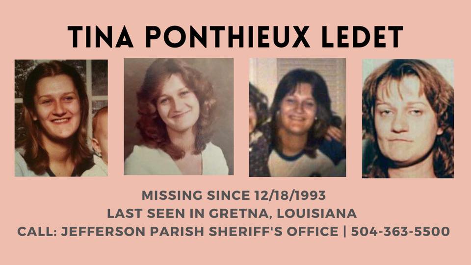 Missing Tina Louise Ledet