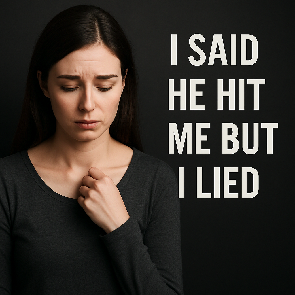 Weaponized Allegations I said he hurt me but I lied