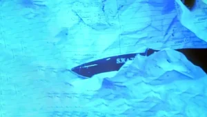 wad of paper with a knife enclosed while searching for Holly Bobo